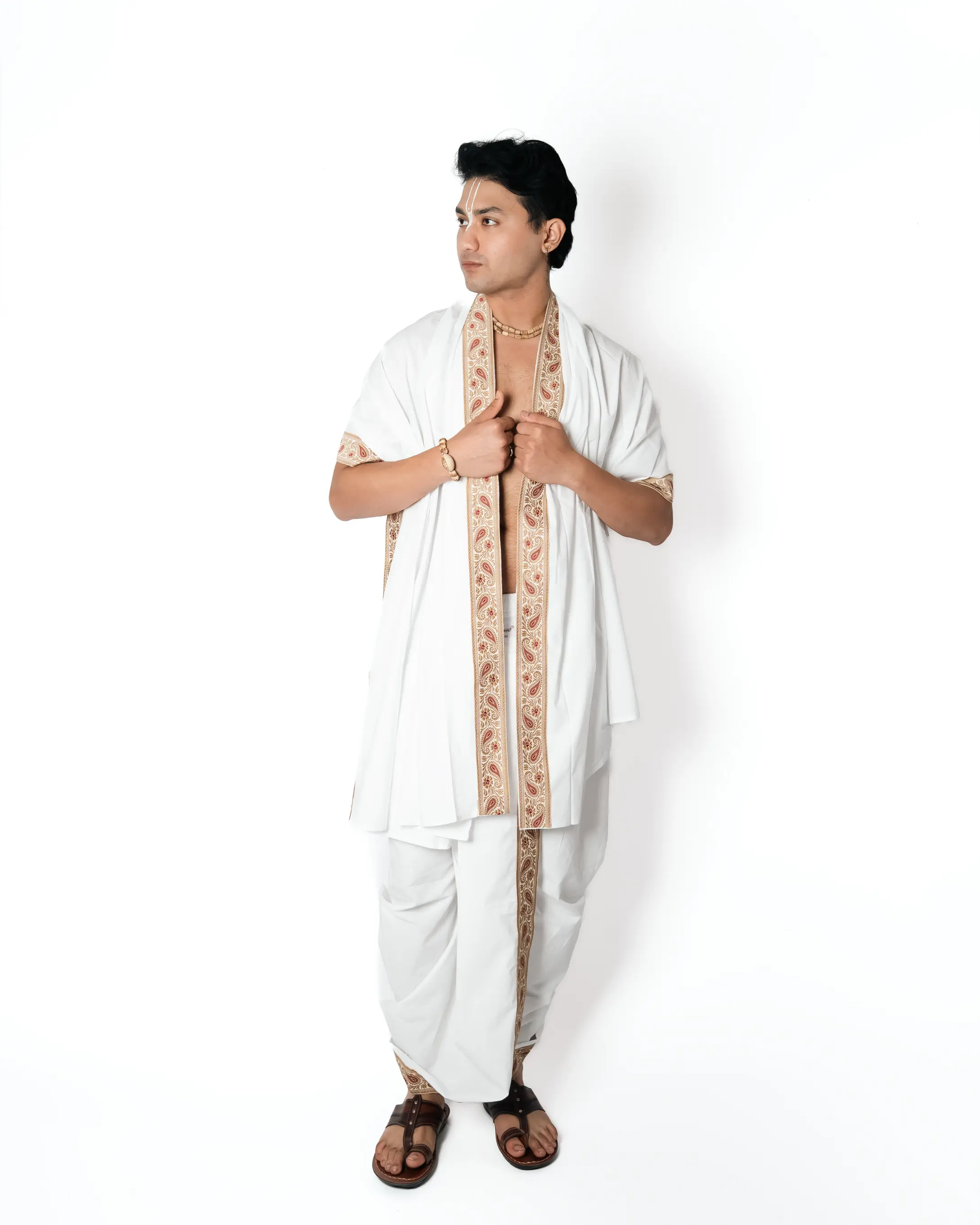 Kairav readymade dhoti and dupatta