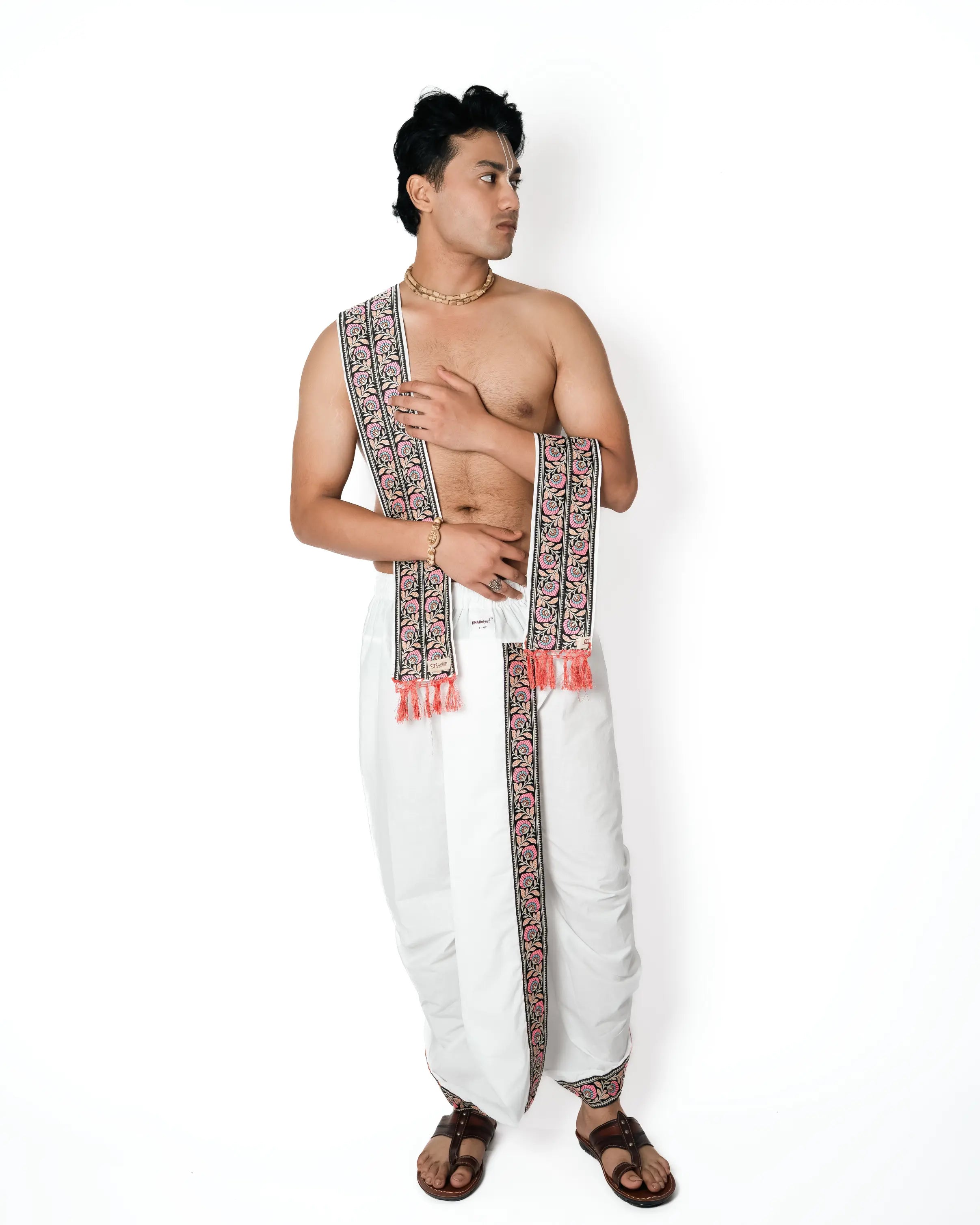 Pushkar readymade dhoti and dupatta