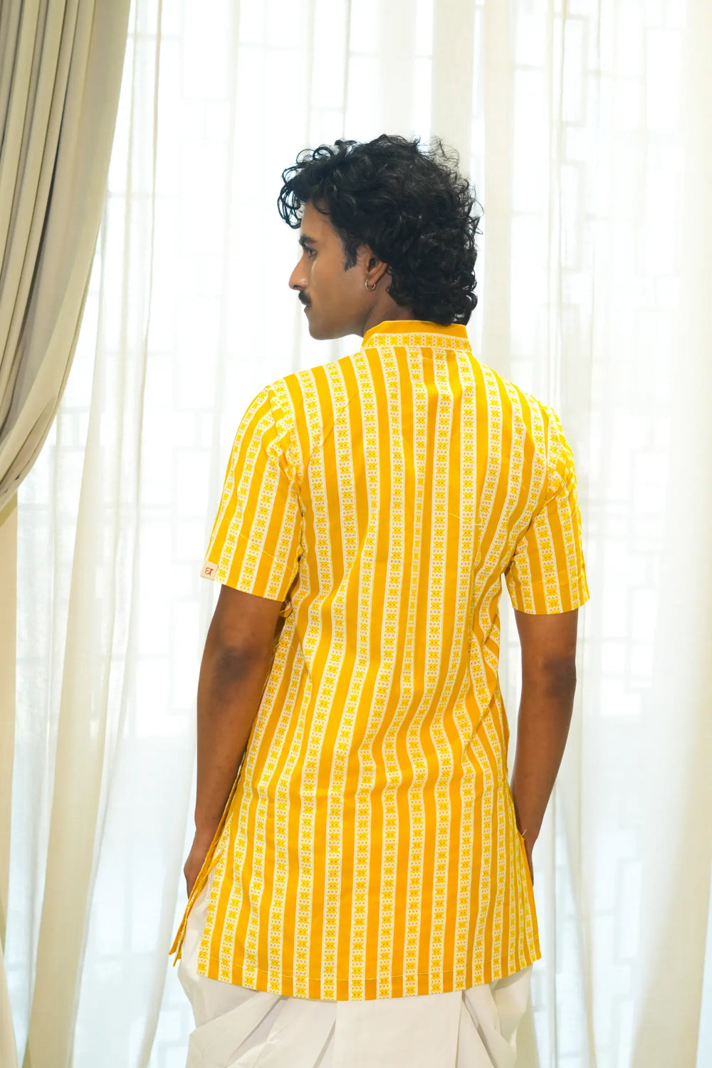 Kutumb Peetambara- Mens Bagalbandi And Dhoti Set