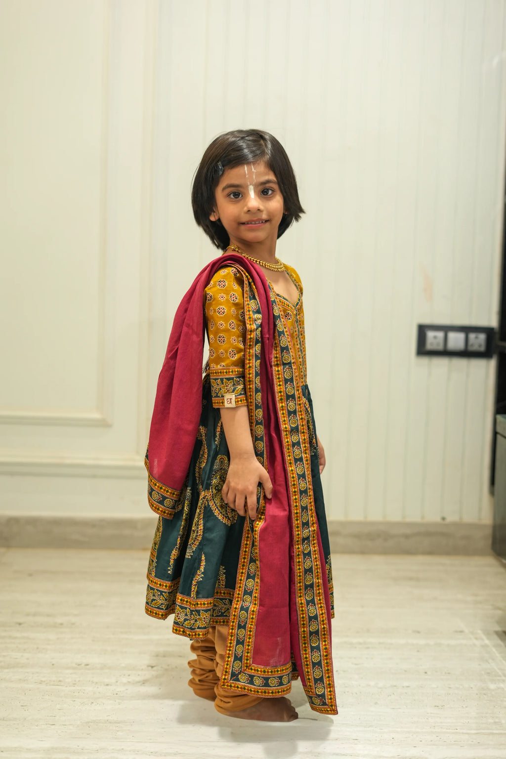 Kutumb Haritva - Baccha Anarkali Set