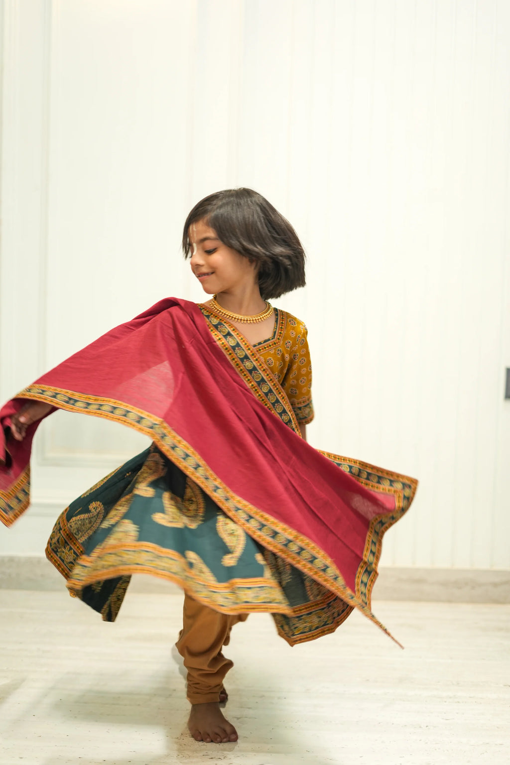 Kutumb Haritva - Baccha Anarkali Set