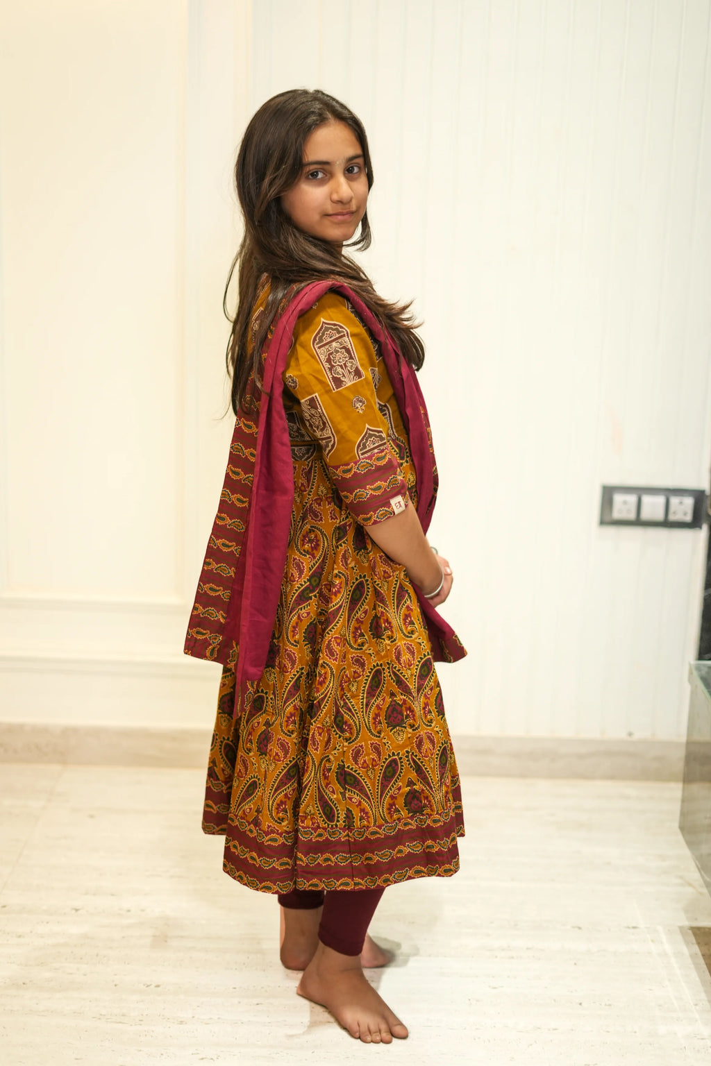 Kutumb Rajsi Raas-  Baccha Anarkali Set