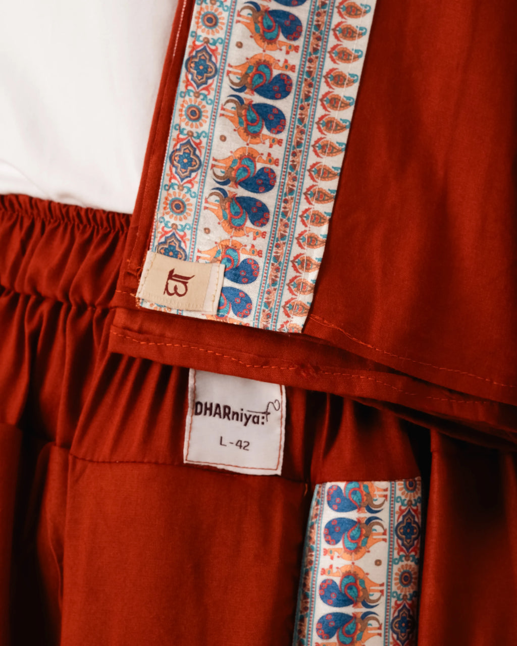 Traditional Readymade Dhoti and Dupatta (Mor Pankh) Lemon