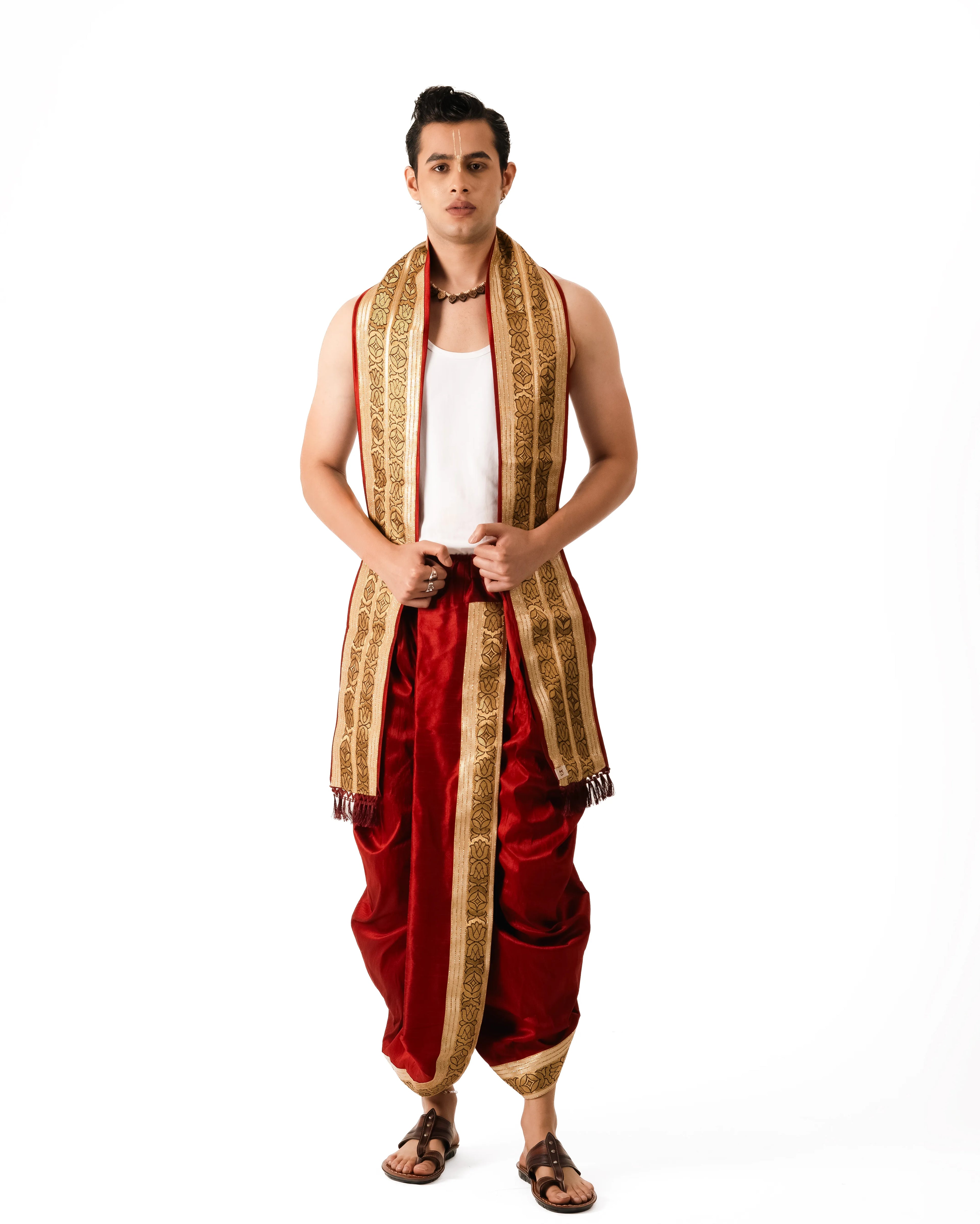 Tamra Readymade Dhoti and Dupatta