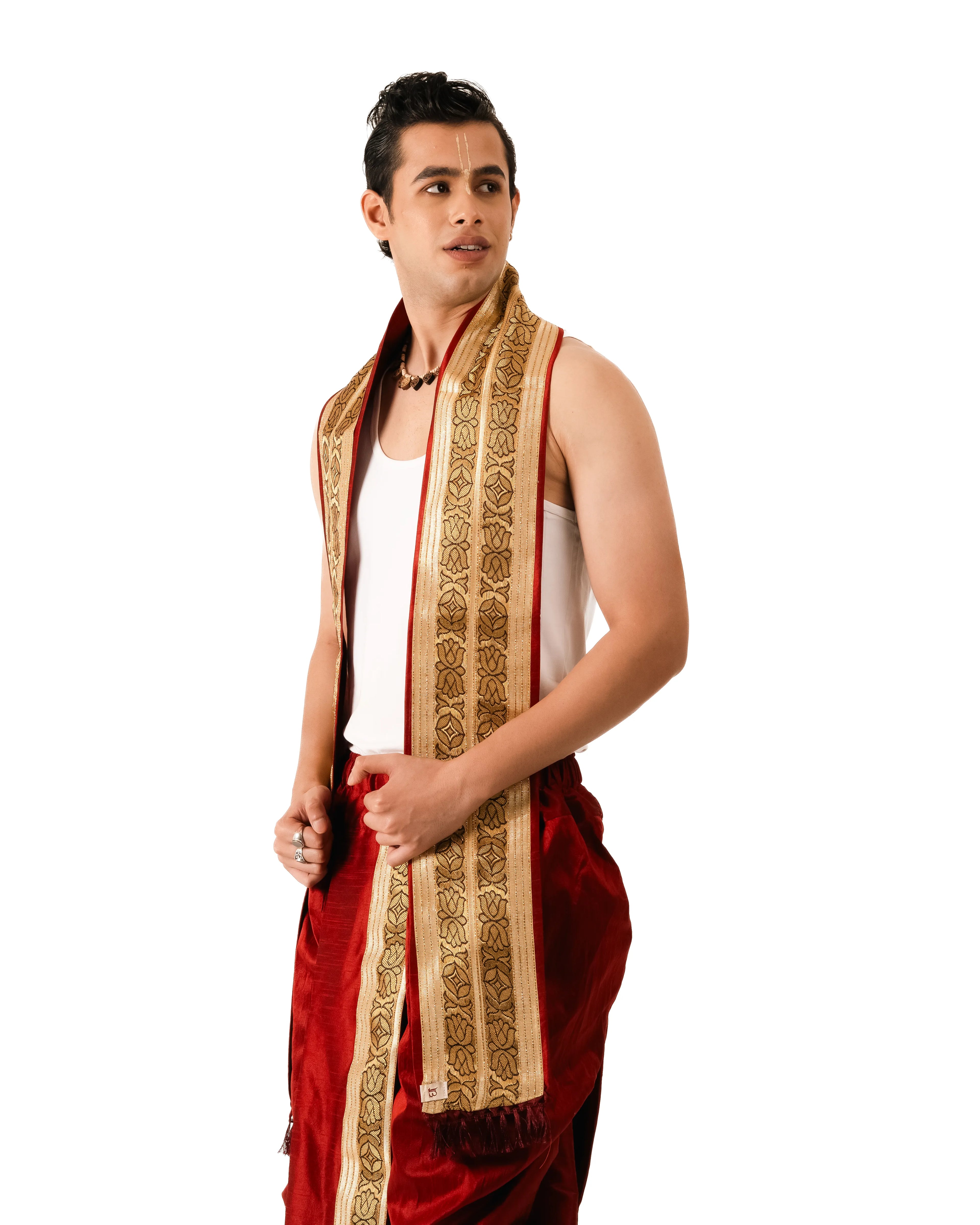 Tamra Readymade Dhoti and Dupatta