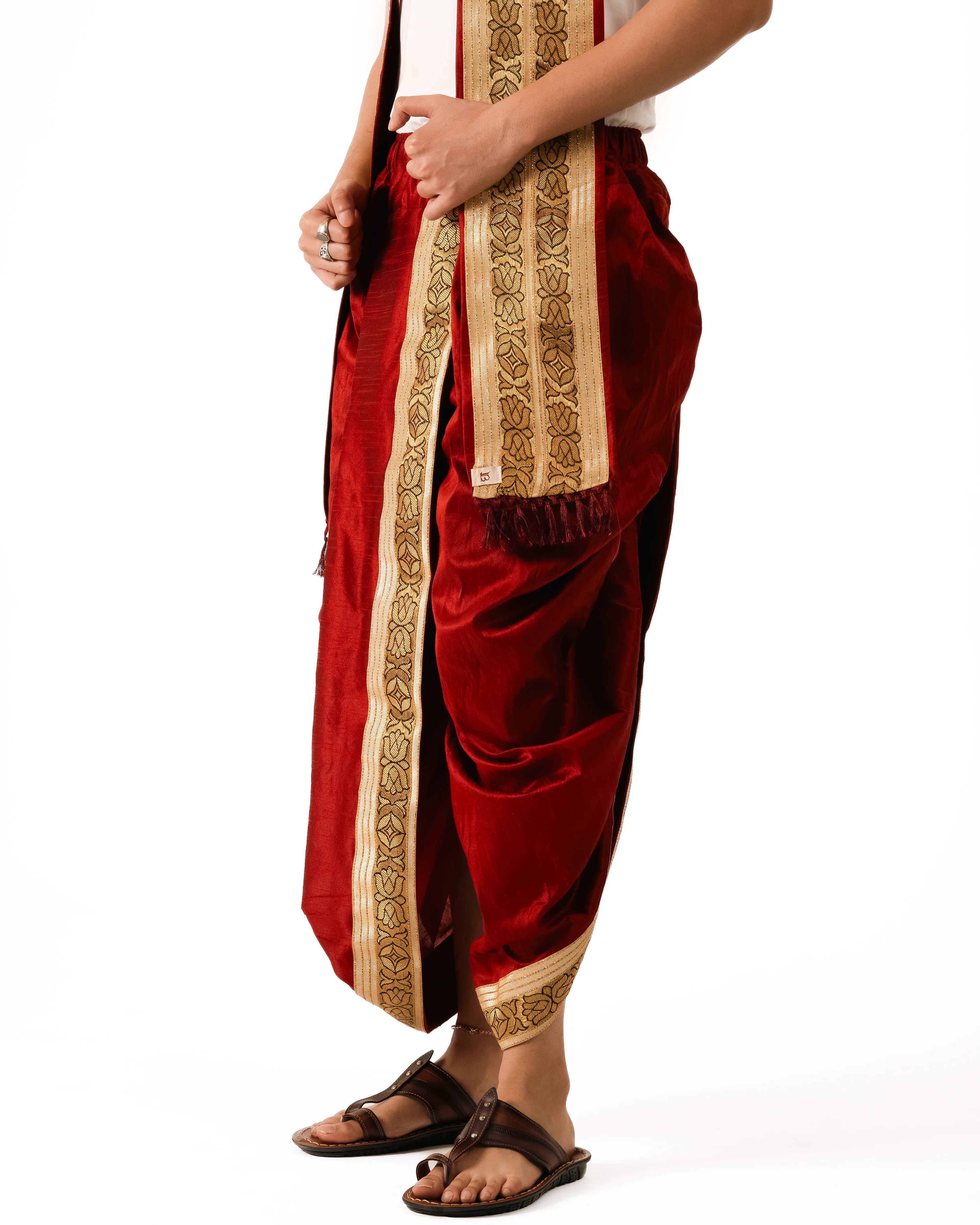 Tamra Readymade Dhoti and Dupatta