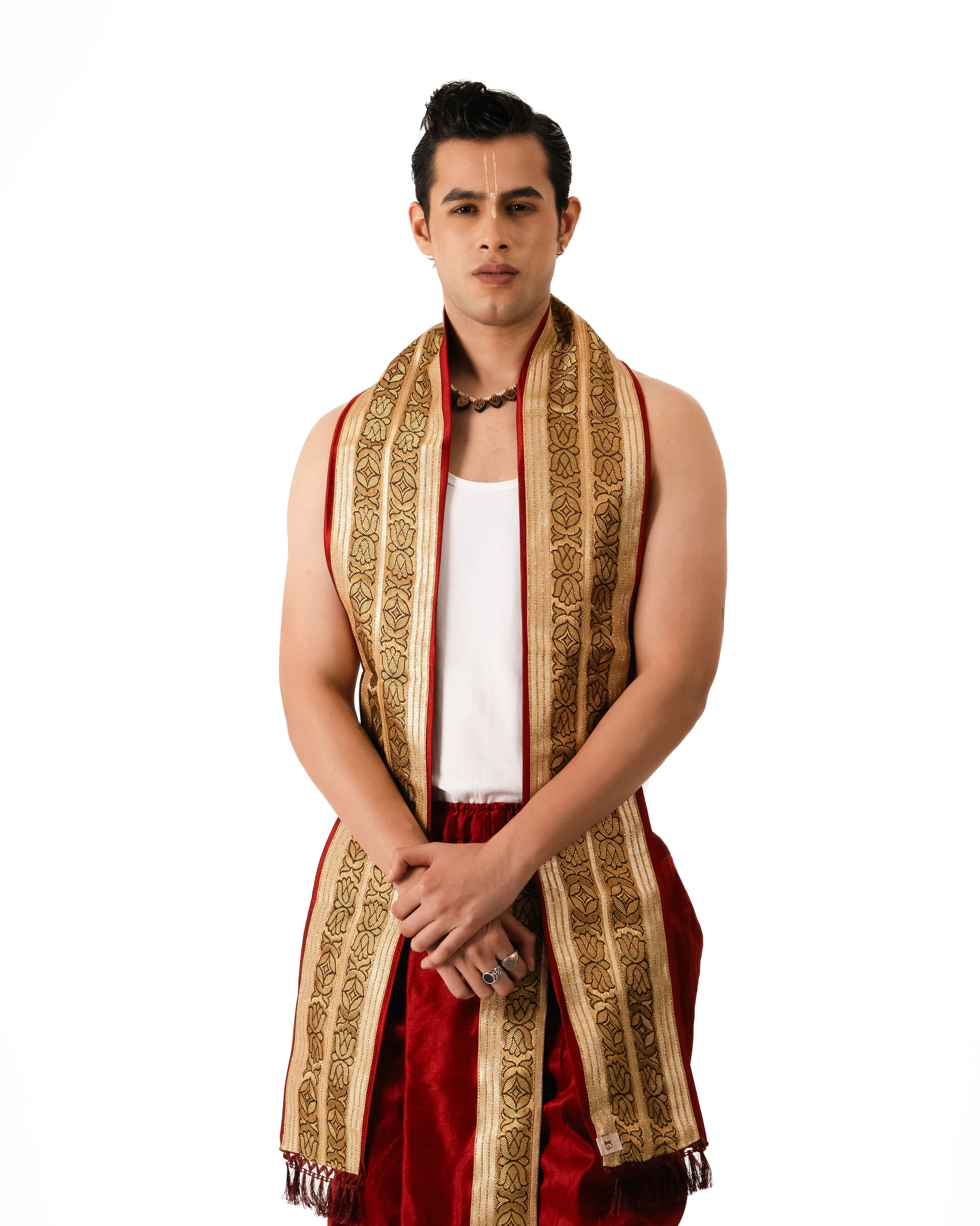 Tamra Readymade Dhoti and Dupatta
