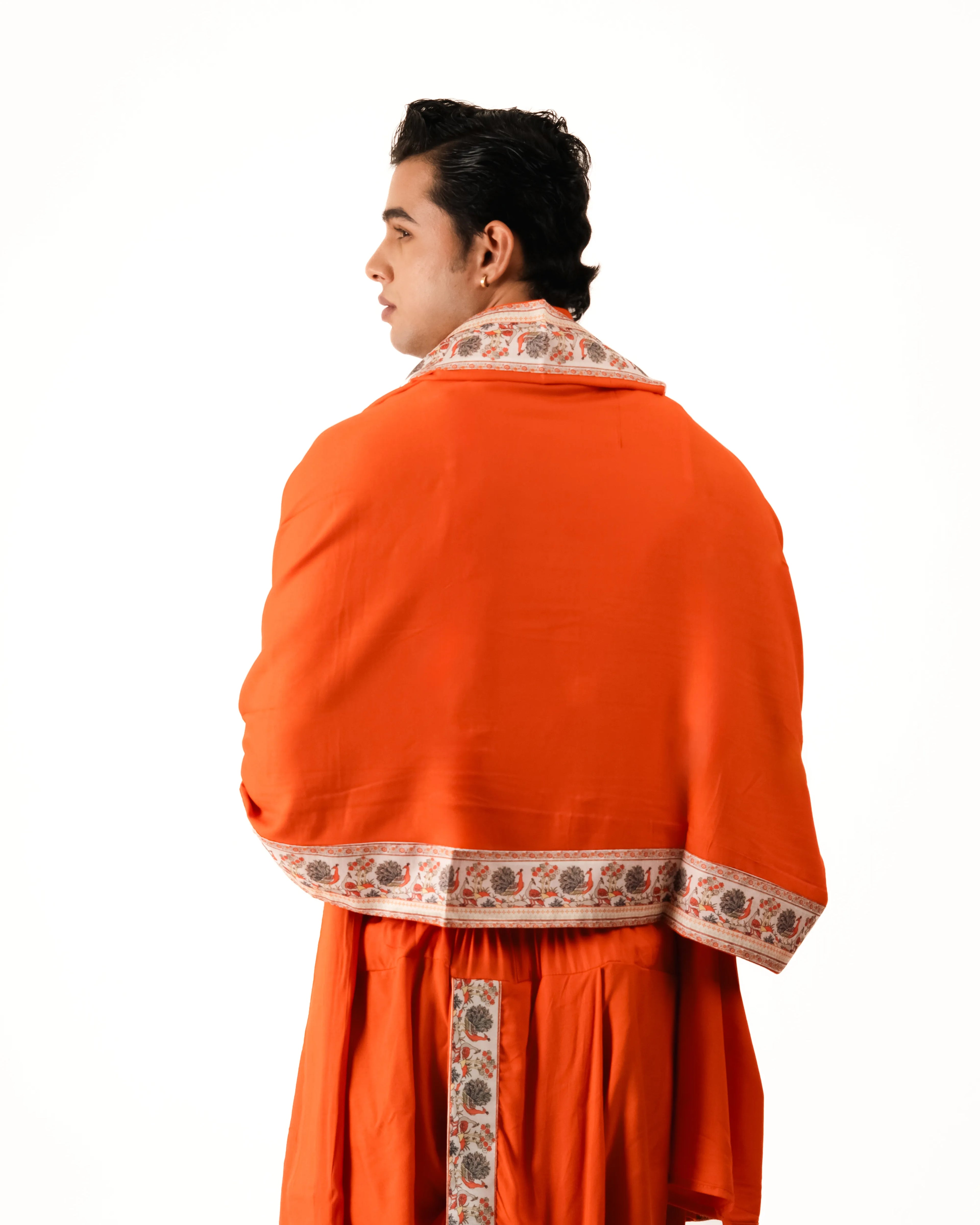 Kanaka Readymade Dhoti and Dupatta