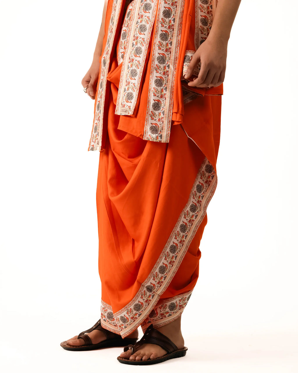 Kanaka Dhoti and Dupatta Set
