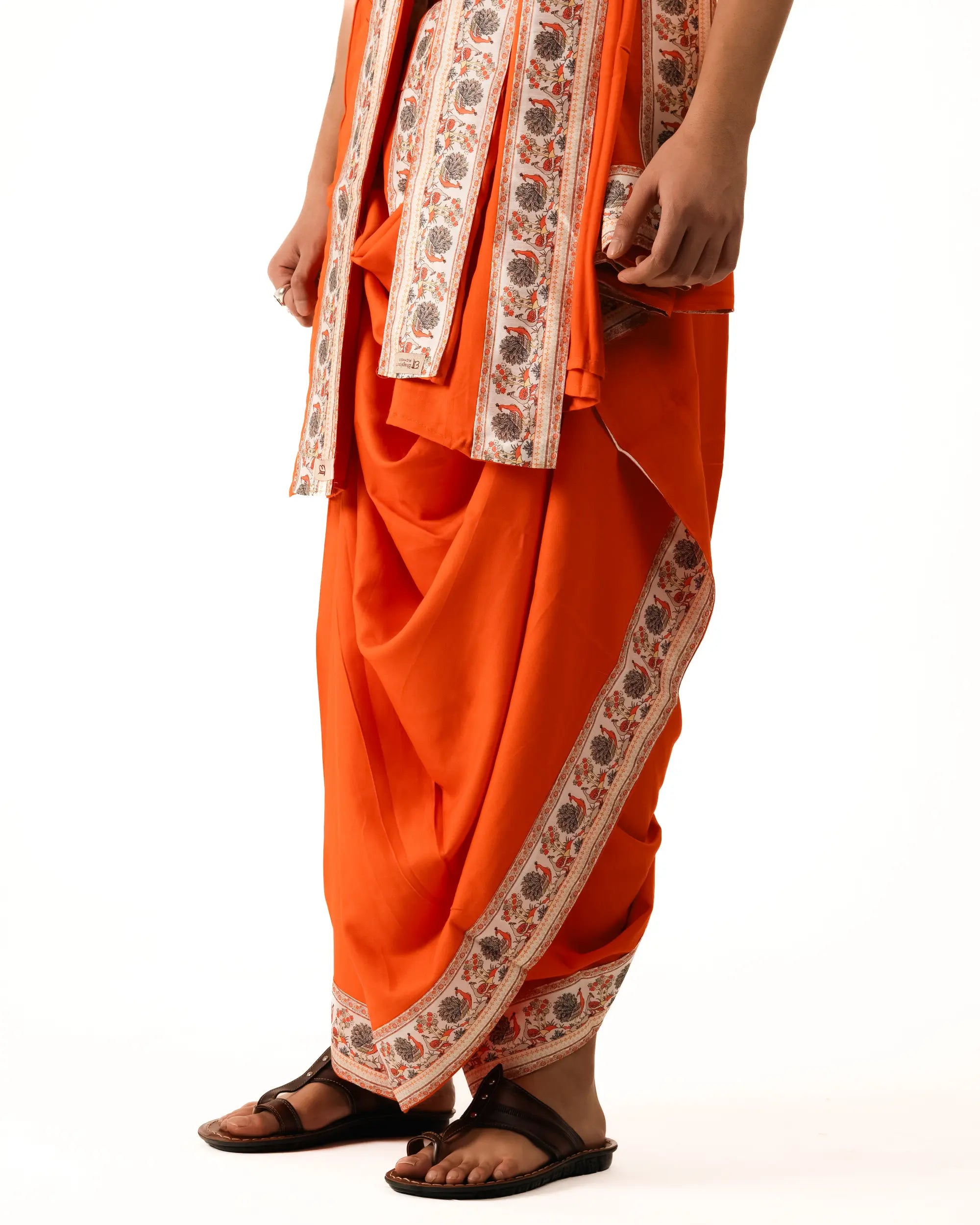 Kanaka Dhoti and Dupatta Set