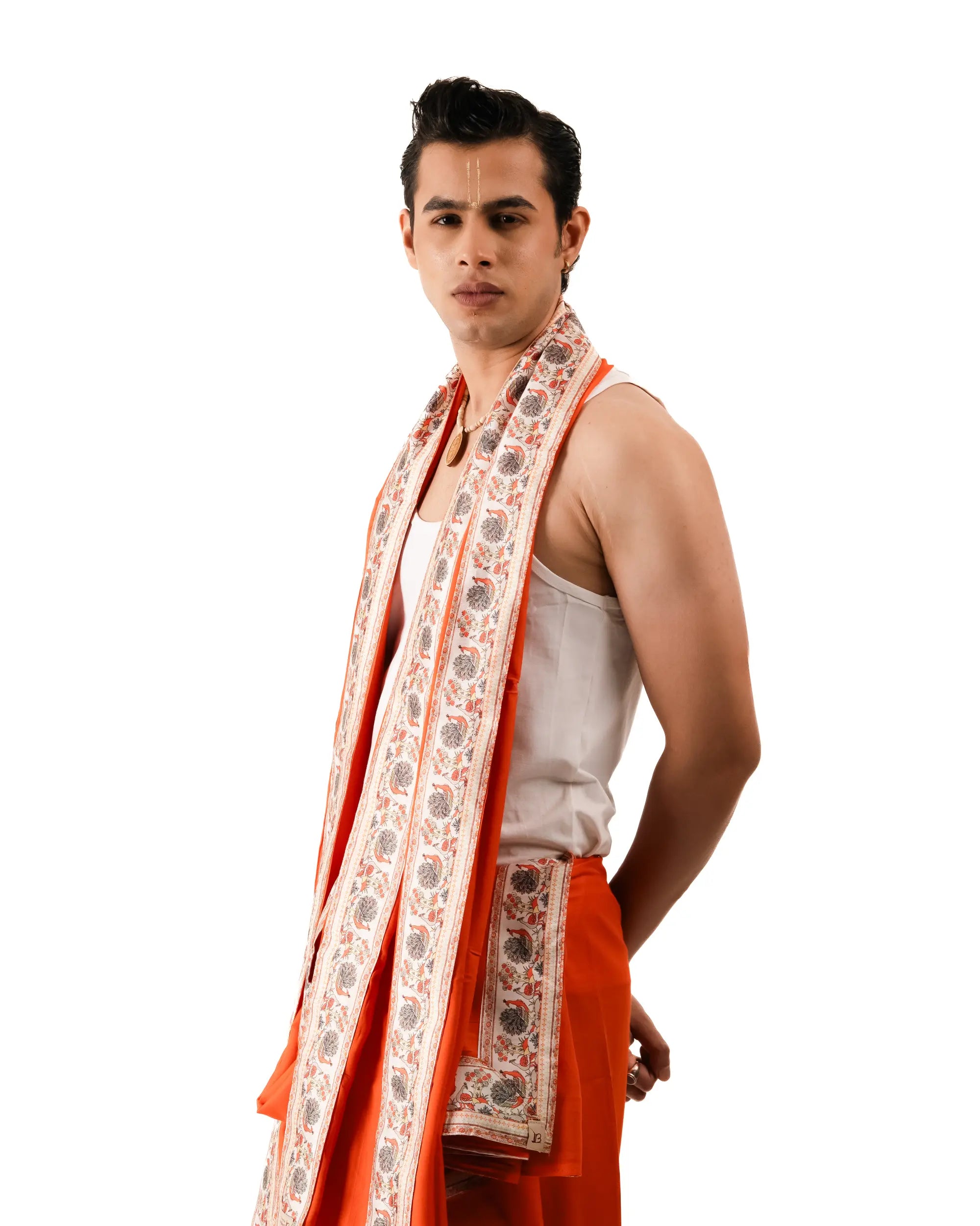 Kanaka Dhoti and Dupatta Set