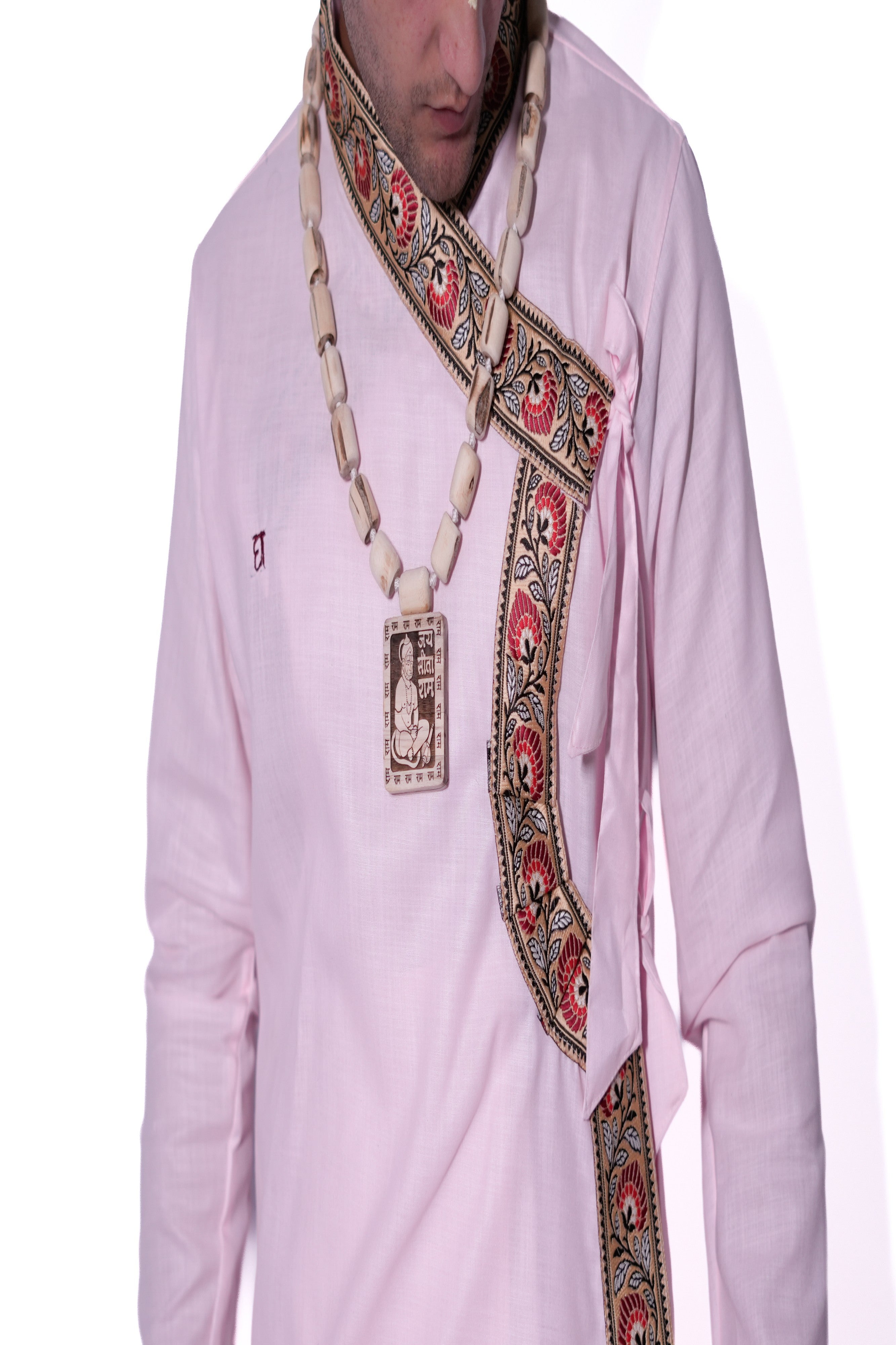 Anurag Border Bagalbandhi - Pink