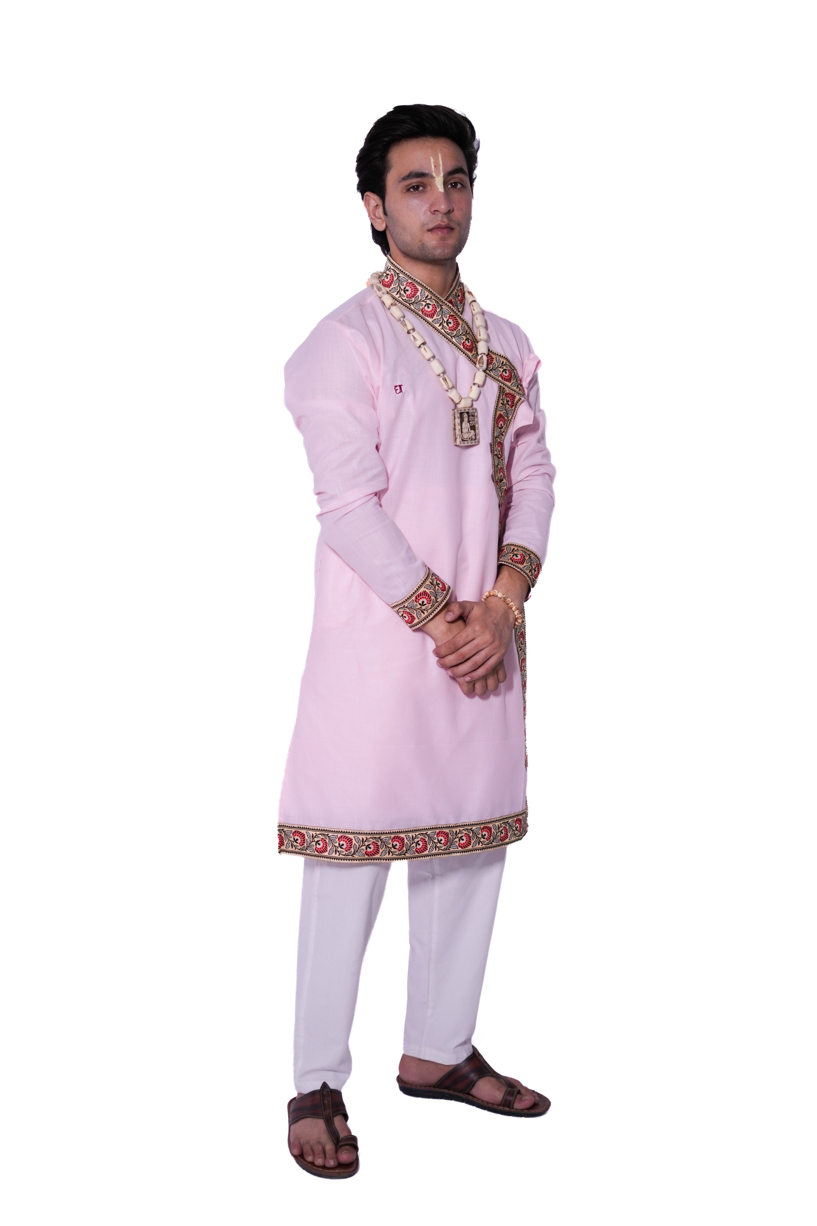 Anurag Border Bagalbandhi - Pink