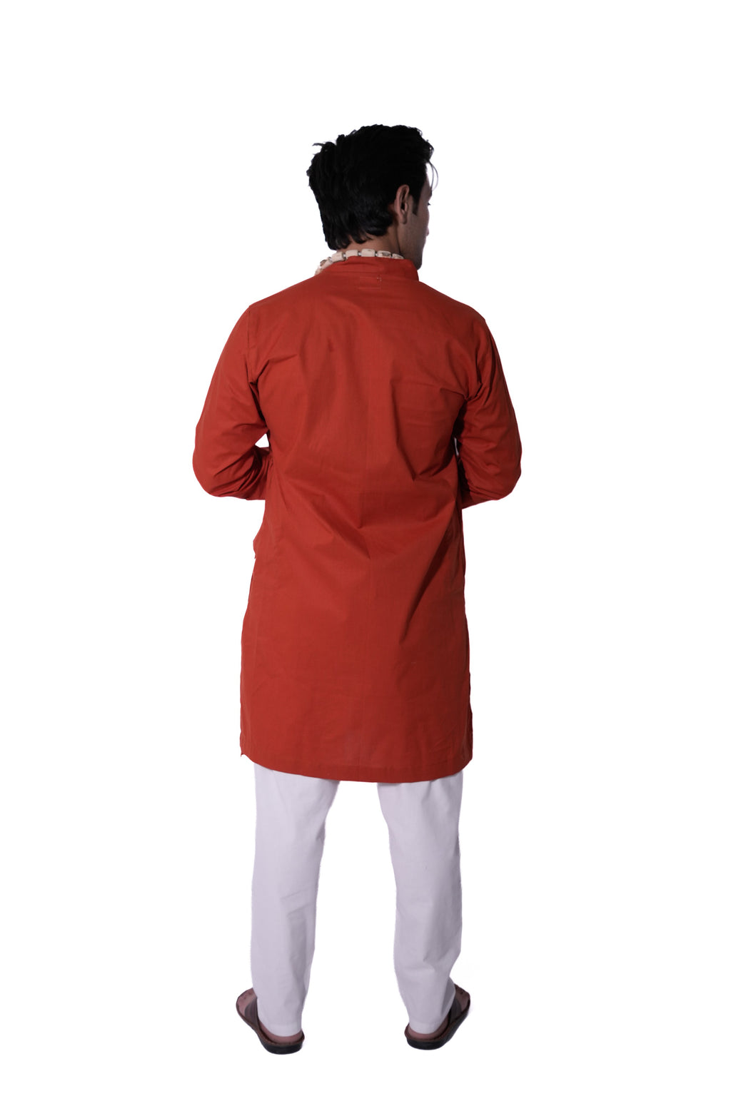 Classic Cotton Bagalbandhi Red-Ochre