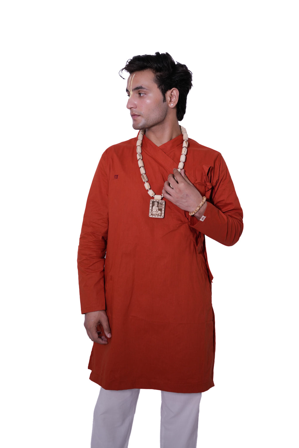 Classic Cotton Bagalbandhi Red-Ochre