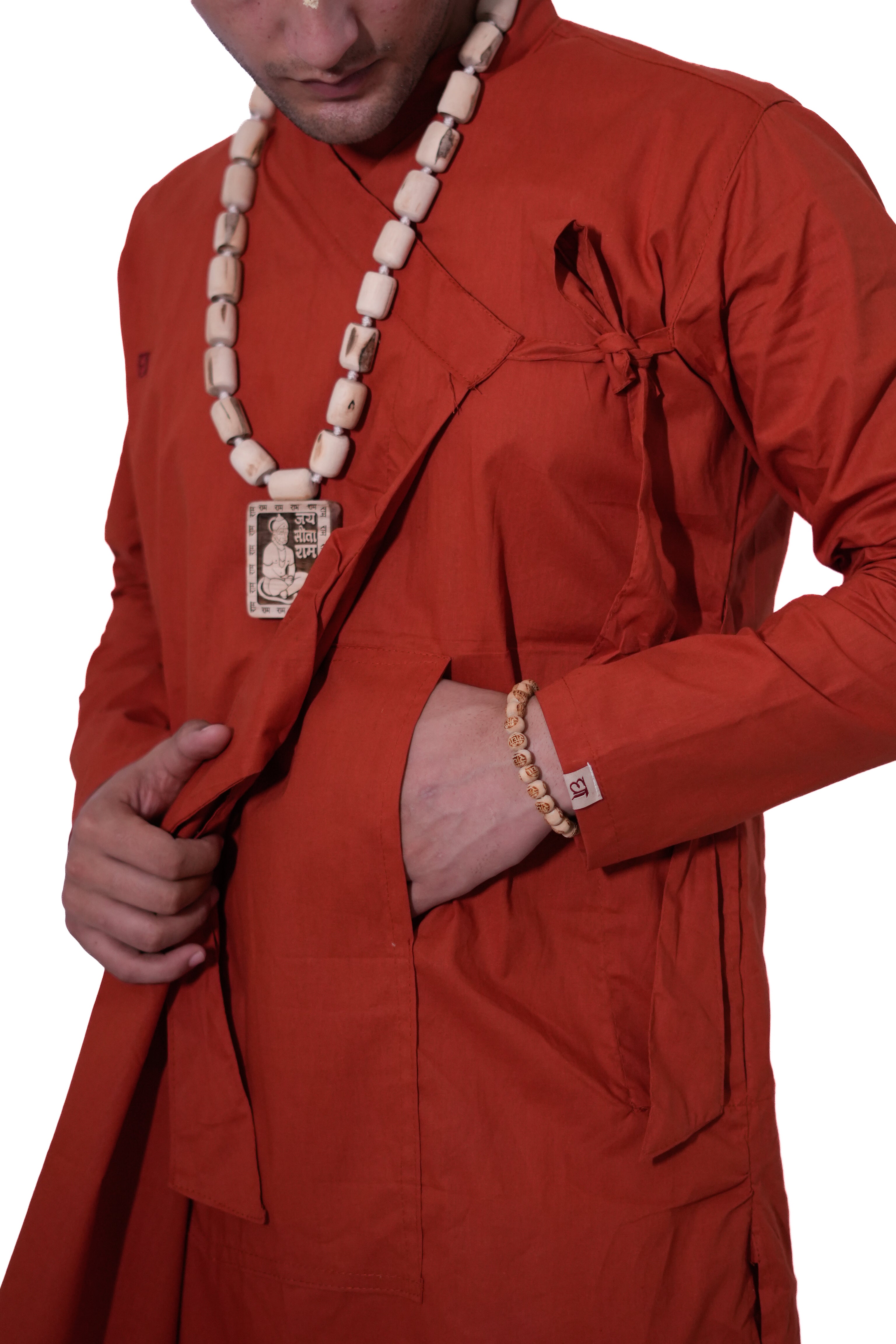 Classic Cotton Bagalbandhi Red-Ochre