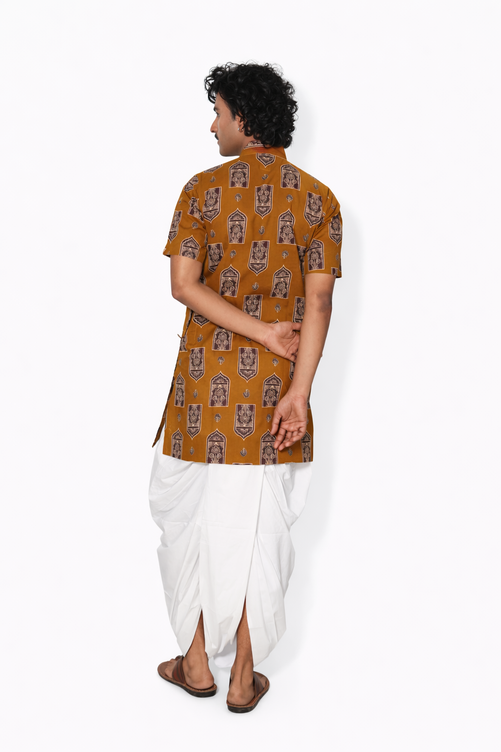 Kutumb Rajsi Raas-  Men's Bagalbandi And Dhoti Set