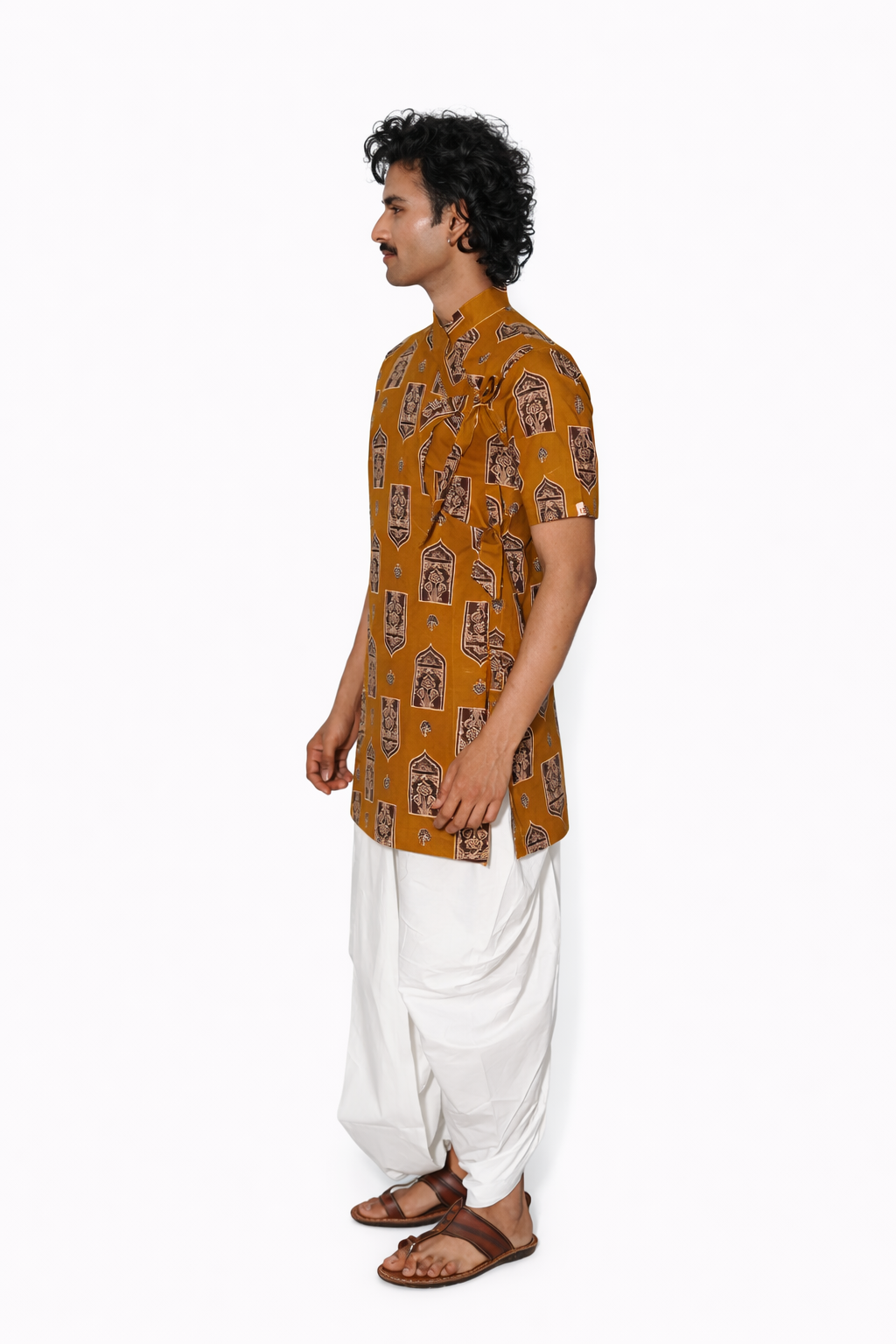 Kutumb Rajsi Raas-  Men's Bagalbandi And Dhoti Set