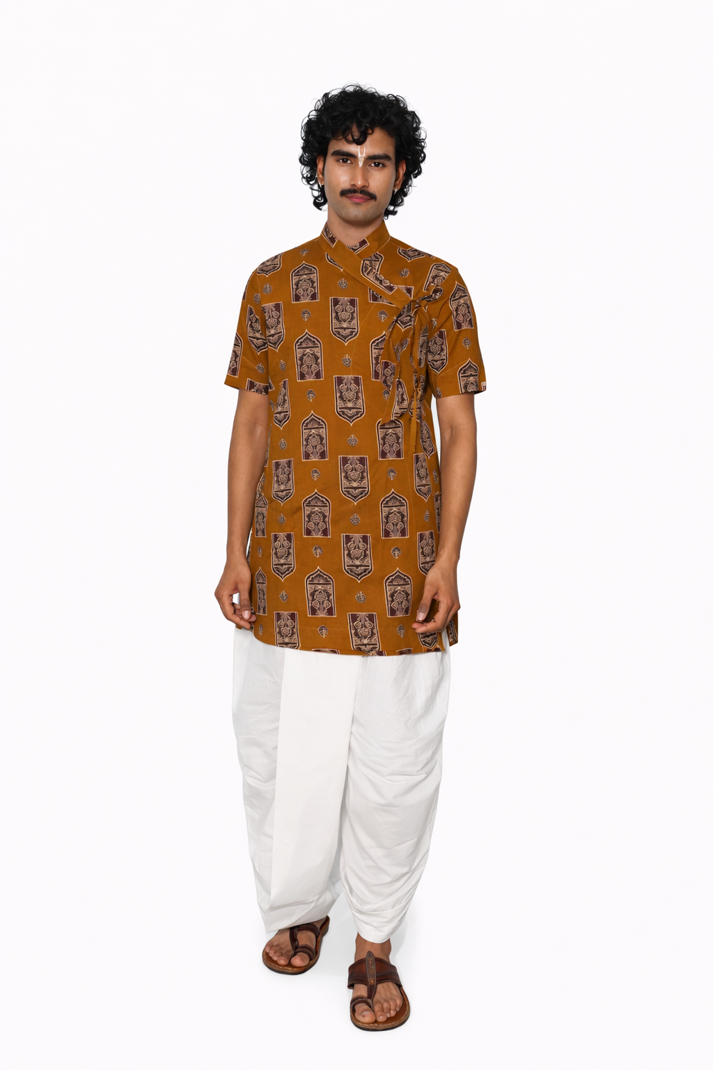 Kutumb Rajsi Raas-  Men's Bagalbandi And Dhoti Set