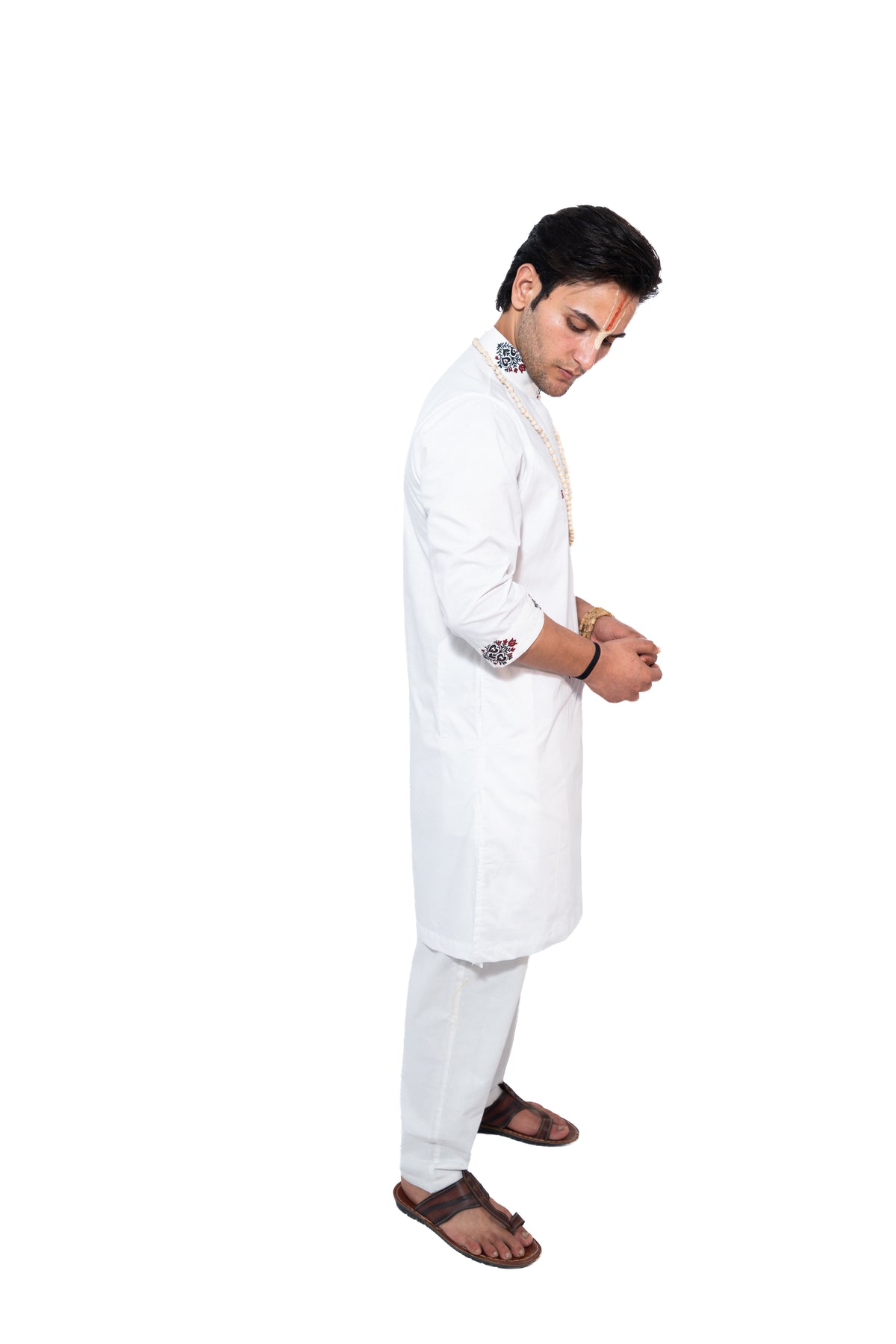 VAIṢṆAVA Bagalabandhi - White
