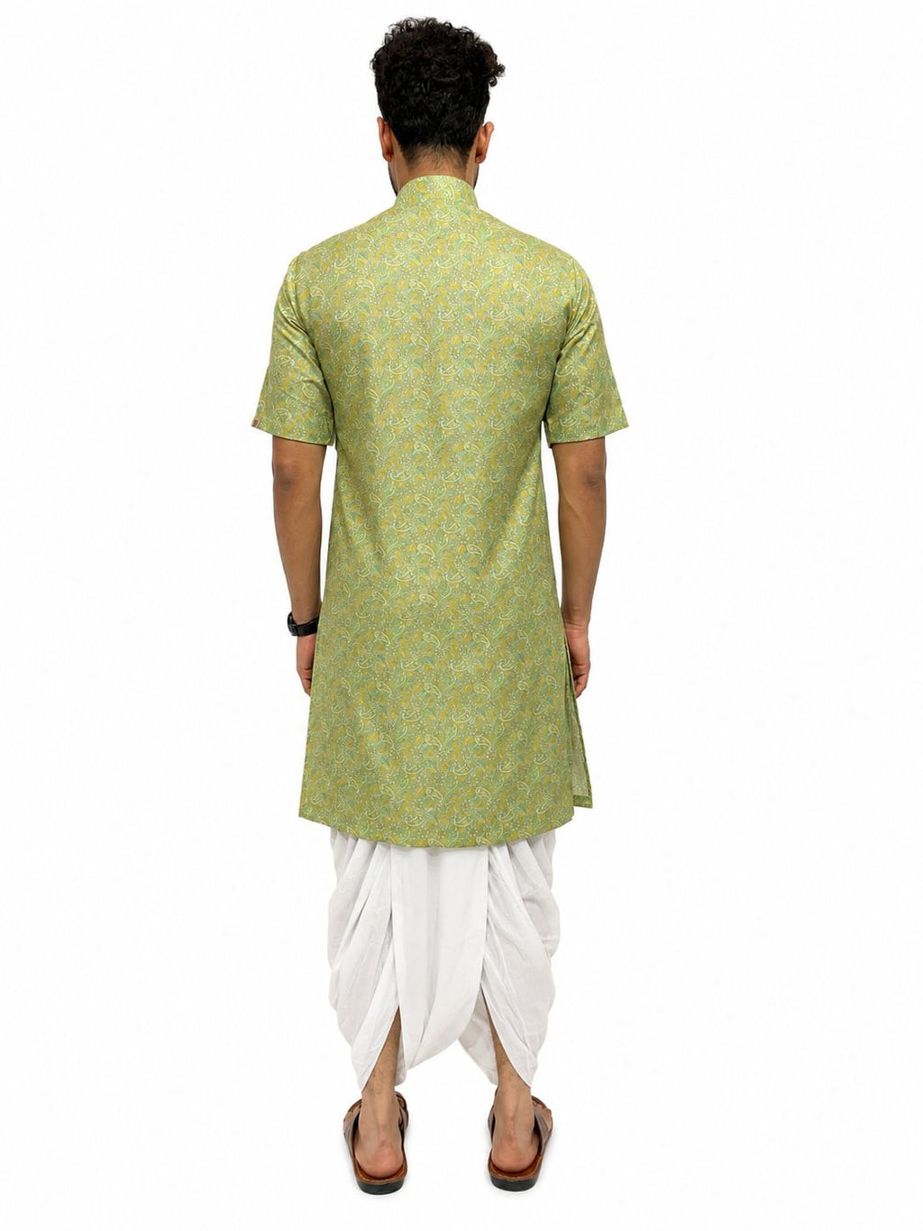 Half Sleeve Collar Printed Bagalbandhi