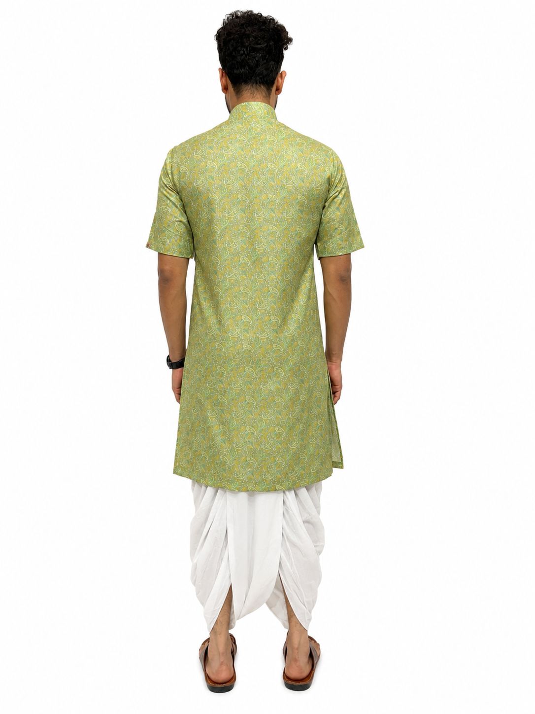 Half Sleeve Collar Printed Bagalbandhi