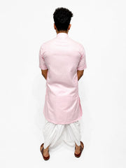 Pure Cotton Half Sleeve Bagalbandi Pink