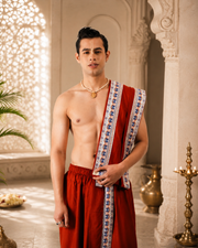 Aarambh Pant style  Dhoti and Dupatta